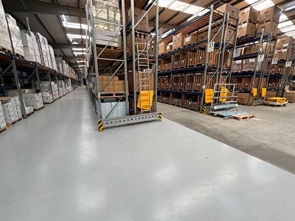 Gietvloer in de industrie